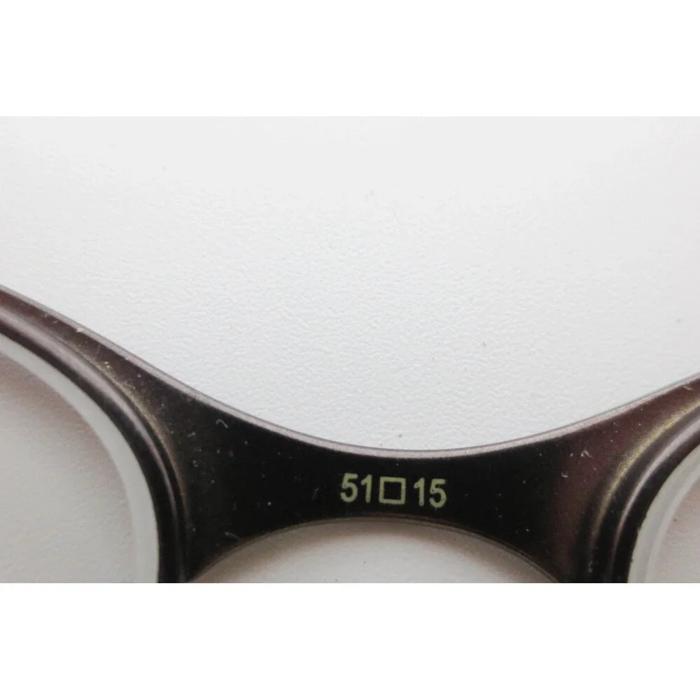 Ted Baker B240 GRY Eyeglasses Grey Floral Cat Eye Semi Rimless Frame 51-15-135